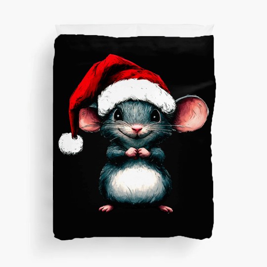 Mice Christmas / Santa Claus Mouse Duvet Covers