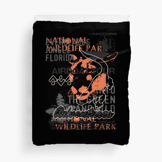 Airboat Alligator Tours Florida Everglades Duvet Covers