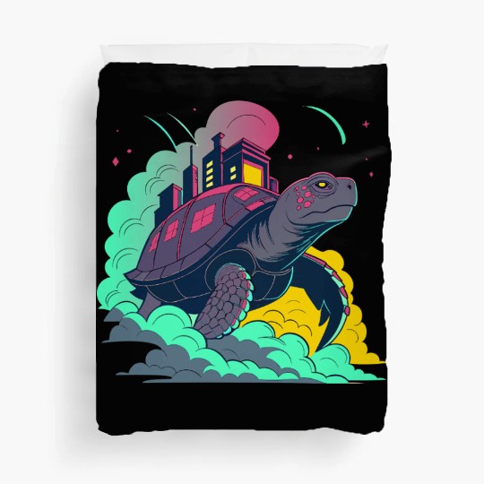 Factory City Turtle Duvet Covers