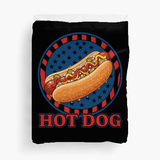 Hotdog America Duvet Covers