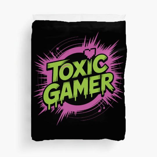 Toxic Gamer Duvet Covers