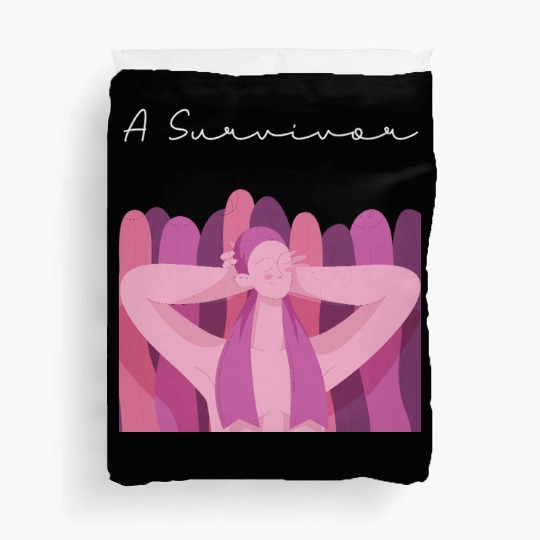 Serene Summer Girl Illustration Duvet Covers