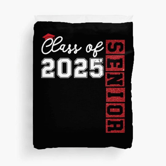 Class Of 2025 Senior Glitter Duvet Covers