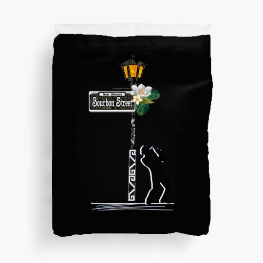 Bourbon Street Saxophonist 2 Duvet Covers