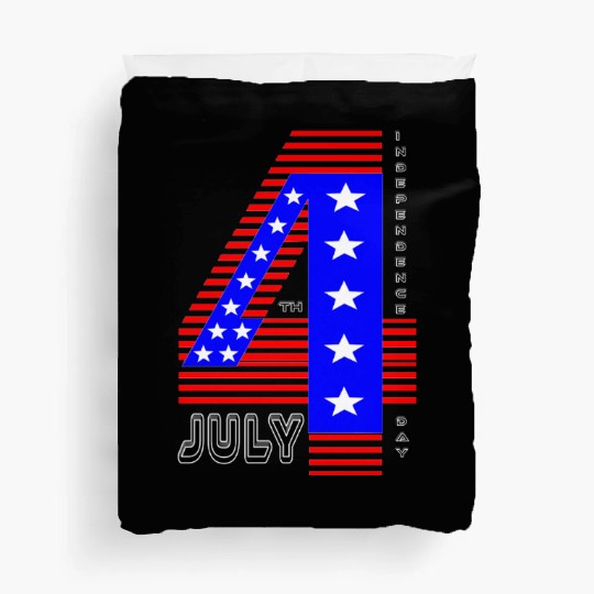July 4th Stars and Stripes Independence Design Duvet Covers
