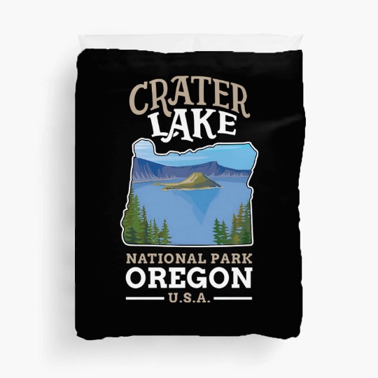 Crater Lake National Park US Oregon Duvet Covers