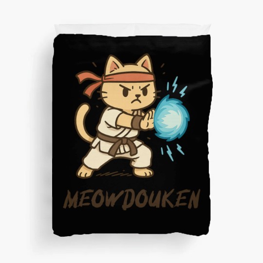 Meowdouken Street Fighter Duvet Covers