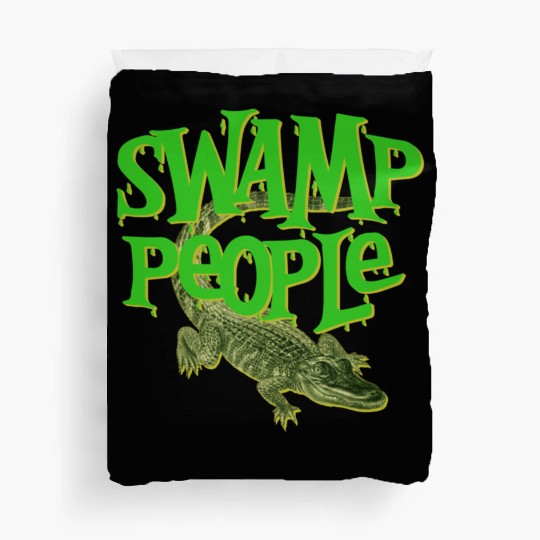 Swamp People Alligators Duvet Covers
