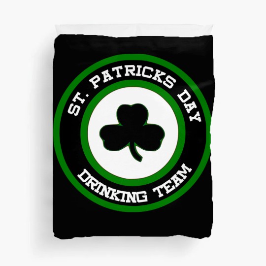 Sta Patrick's Day Drinking Team Duvet Covers