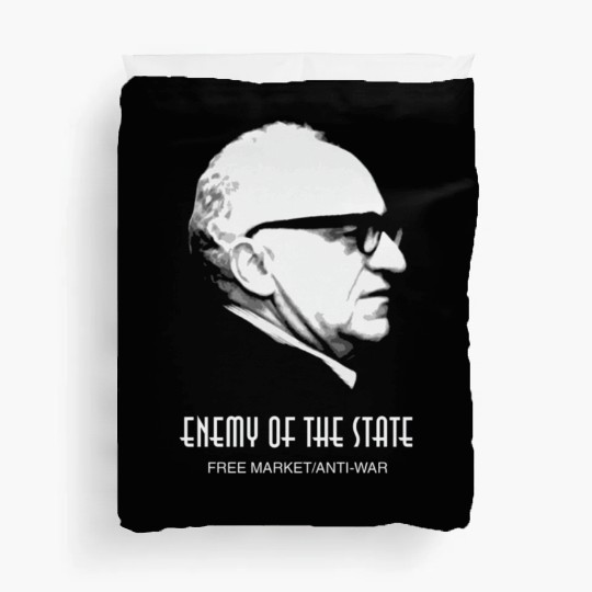 Freedom Liberty Capitalism Libertarian Anarchy Duvet Covers