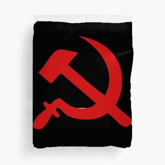 hammer and sickle Duvet Covers