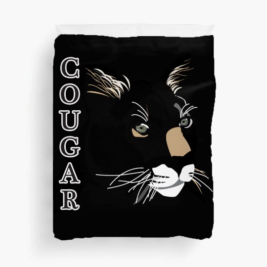 Cougar,Mountain Lion, Puma Duvet Covers