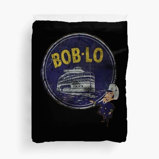 Vintage Retro Classic Cute Detroit Boblo Island Duvet Covers