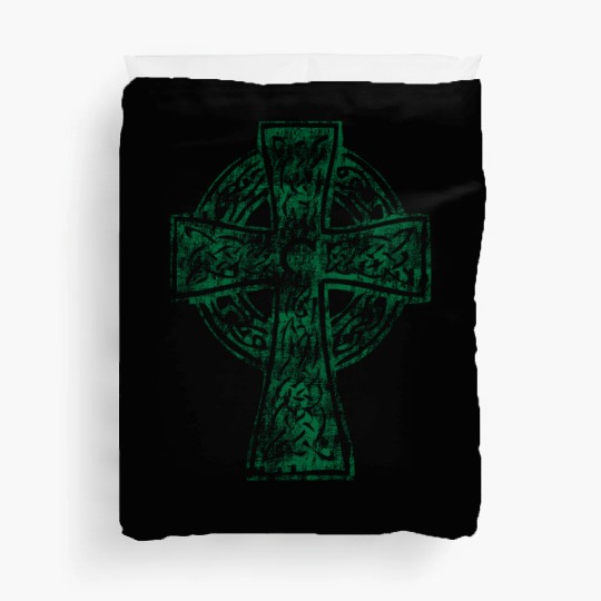 Classic Vintage Style Celtic Cross Crucifix Duvet Covers