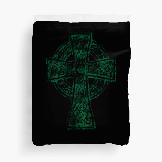 Classic Vintage Style Celtic Cross Crucifix Duvet Covers