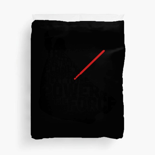 Darth Vader in quotes Duvet Covers