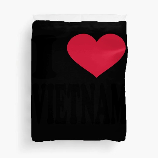 i love vietnam Duvet Covers