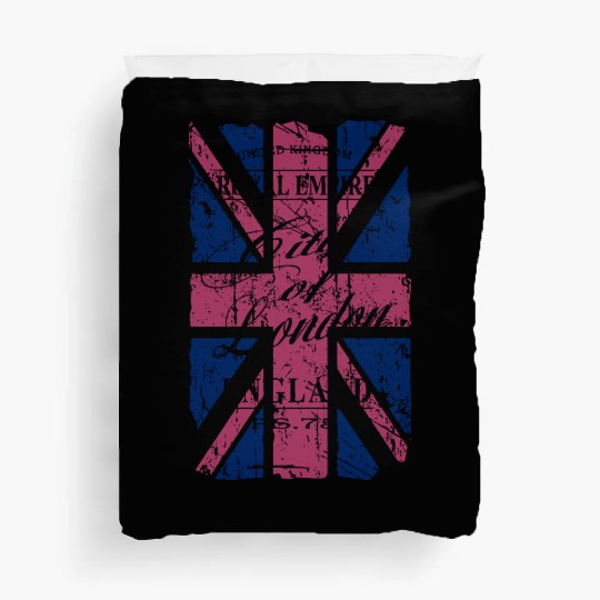 Union Jack - London - Vintage Look Duvet Covers