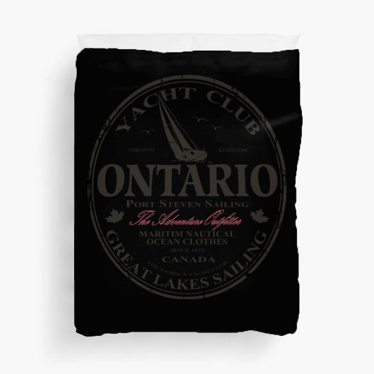 Ontario Sailing - Great Lakes Duvet Covers