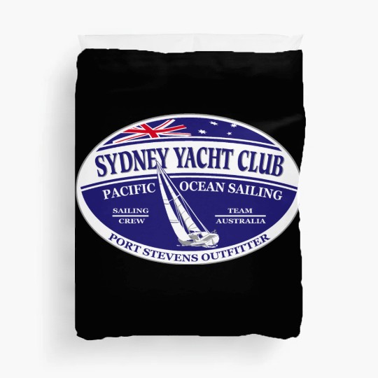 Pacific ocean sailing - Sydney Yacht Club Duvet Covers