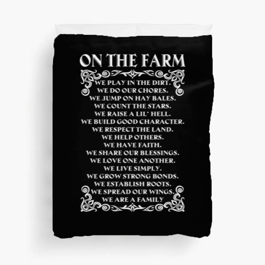 Farmer piglet farmer no farmers no food farmer' Duvet Covers