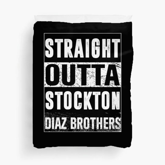 Diaz brothers straight outta stockton Duvet Covers