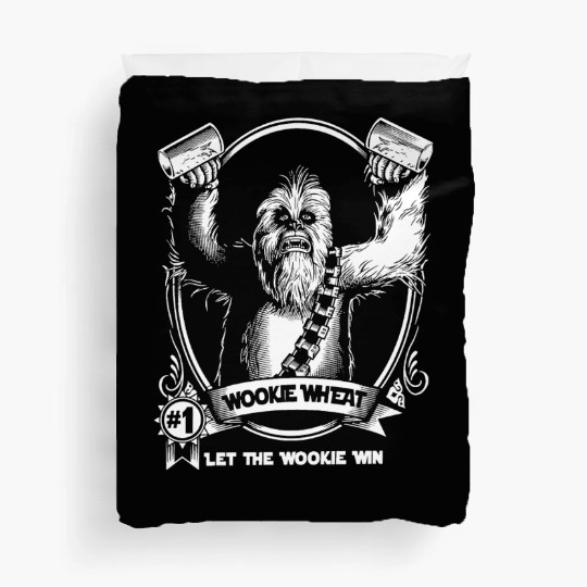 Chewbacca Wookiee - Let the wookie win Duvet Covers