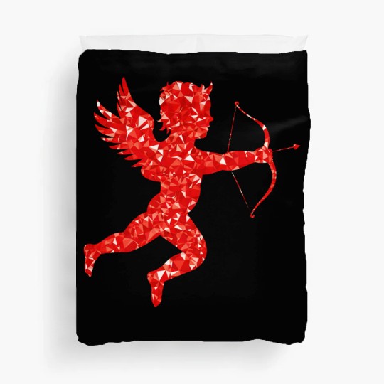 Ruby Martin74 Cupid Silhouette Duvet Covers