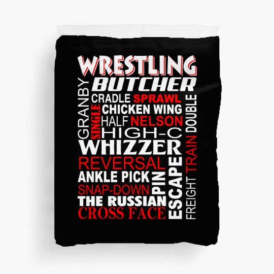 Wrestling - Butcher Freight train double Duvet Covers