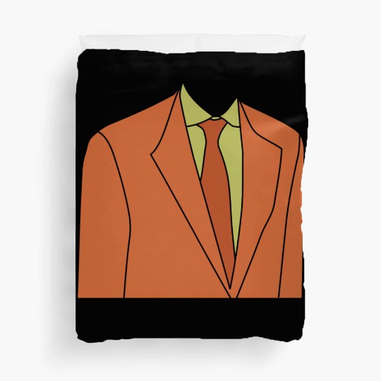 Orange Disco Suit Duvet Covers