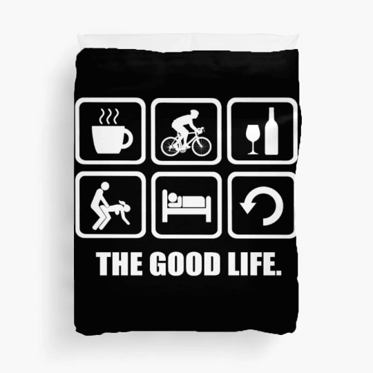 The Good Life Offensive Cycling Duvet Covers