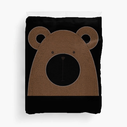 Cute Bear - by MEOW Duvet Covers