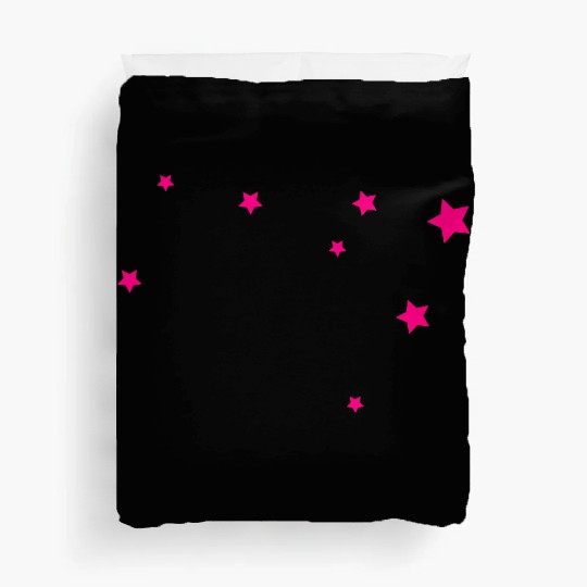 Stars, Pink, Bling Bling, Hen Nights Duvet Covers