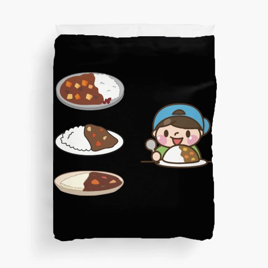 Japanese Curry Rice Duvet Covers