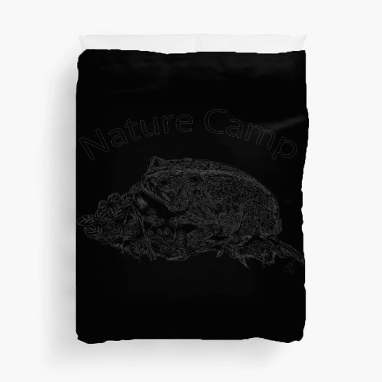 Nature Camp American Toad Duvet Covers