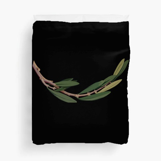 Olive branch 2 Duvet Covers