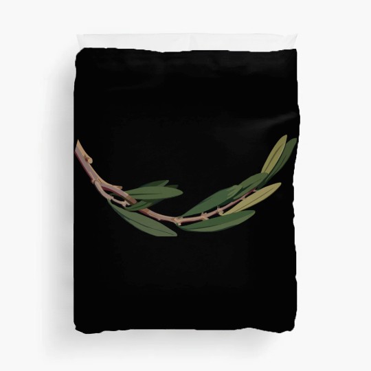 Olive branch 2 Duvet Covers