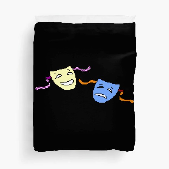 Beagle Bros Comedy Tragedy Duvet Covers