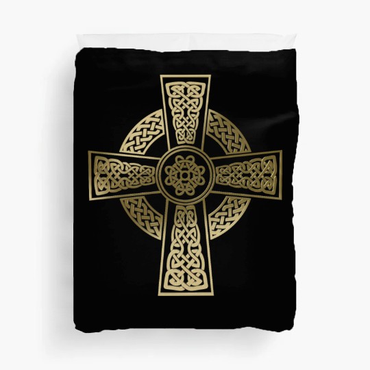 Celtic cross Duvet Covers