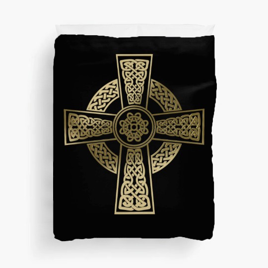 Celtic cross Duvet Covers