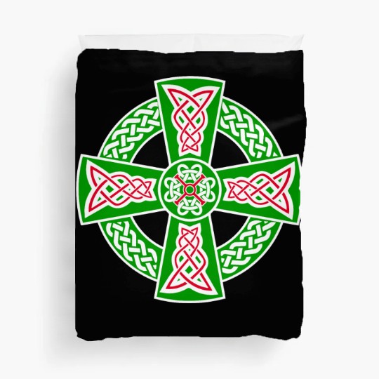 Celtic cross Duvet Covers