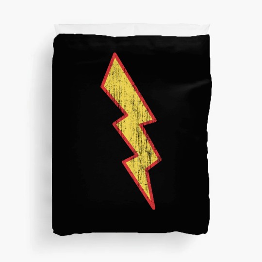 Vintage Lightning Bolt Duvet Covers