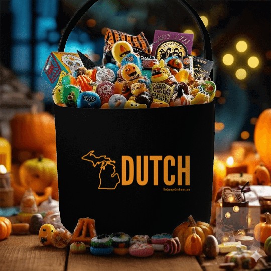 Michigan Dutch (orange) Fabric Baskets