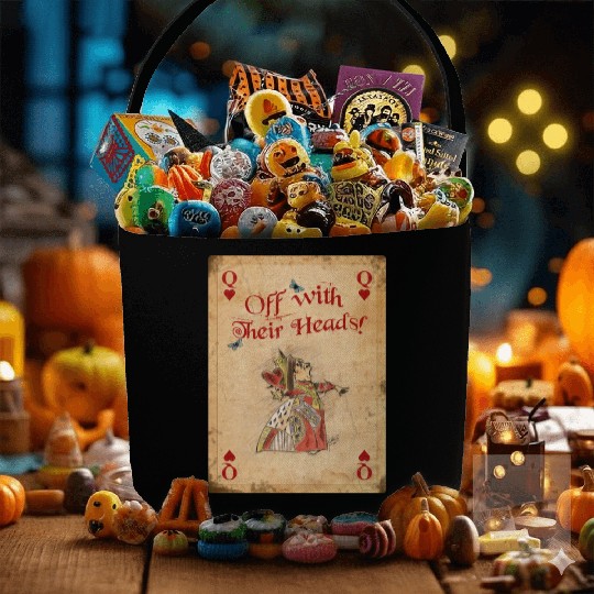 Alice in Wonderland The Queen of Hearts Fabric Baskets