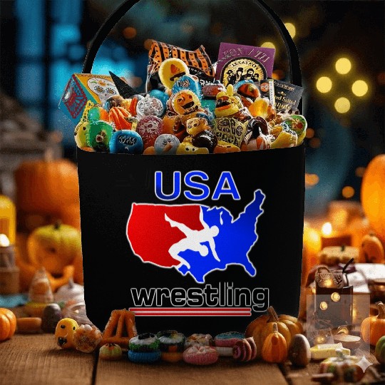 Team USA Wrestling Fabric Baskets