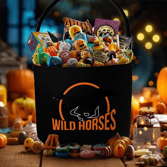 horse design Fabric Baskets