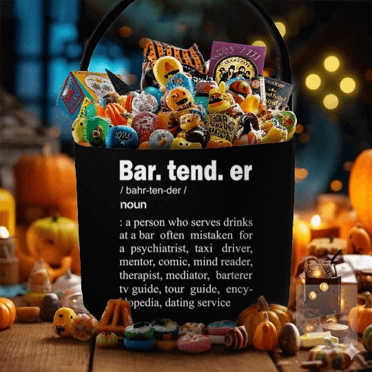 Bartender - Bartender Definition Fabric Baskets