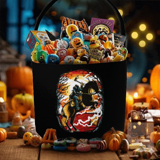 Headless Horseman Fabric Baskets