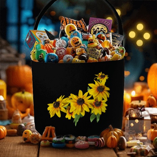 flowers lilies tulips orchids sunflower dahlia ger Fabric Baskets