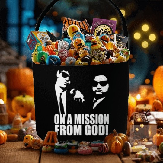Blues Brothers Belushi Cult Tv Fabric Baskets